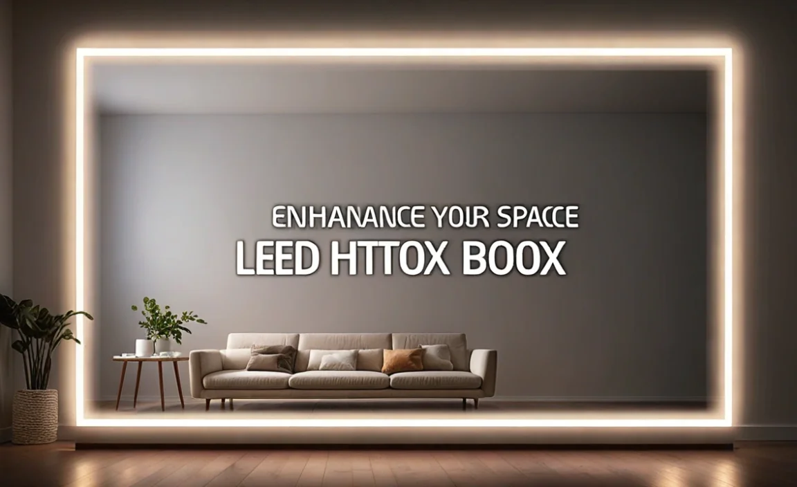 Enhance Your Space With Led Strip Lights For Light Box