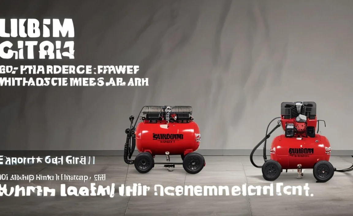 Experience Unmatched Power With Sanborn 60 Gal Air Compressor – A Comprehensive Guide