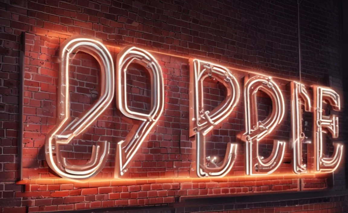 Factors Influencing the Size of Neon Sign