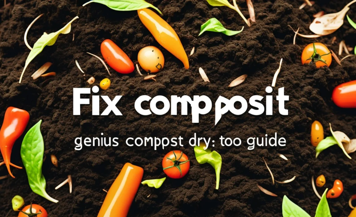 Fix Compost Too Dry: Genius Guide