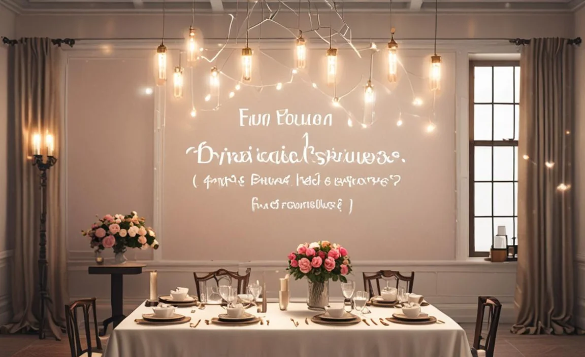 Fun Ideas: What Do You Do At Bridal Showers?