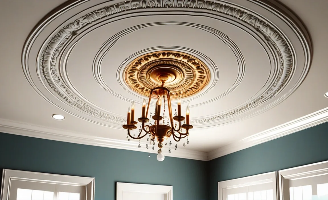 How Big Should A Ceiling Medallion Be? Find Out Here!