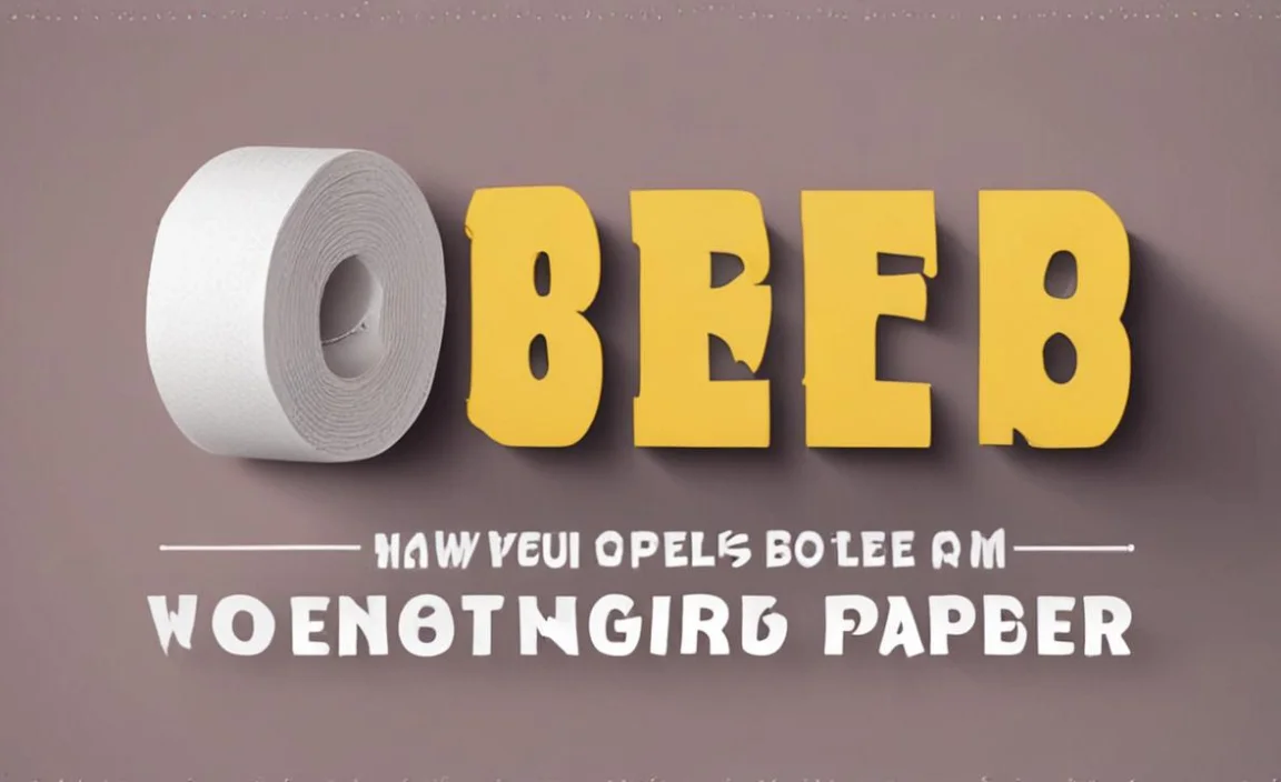 How Do You Spell Toilet Paper? Find Out Now!