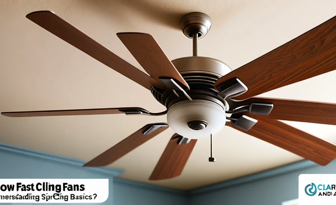 How Fast Do Ceiling Fans Spin? Understanding Rpm Basics