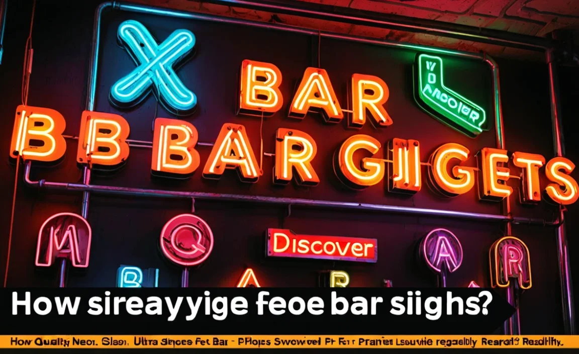 How Heavy Are Bar Neon Signs? Discover The Weight Range!
