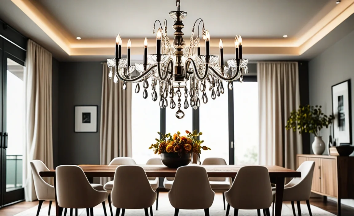 How High Should A Chandelier Be Above A Table?
