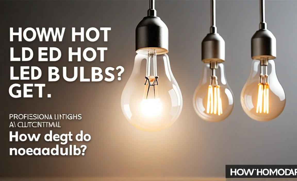 How Hot Do Led Bulbs Get? Find Out Now!