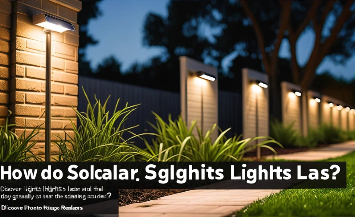How Long Do Solar Lights Last? Discover Their Lifespan!