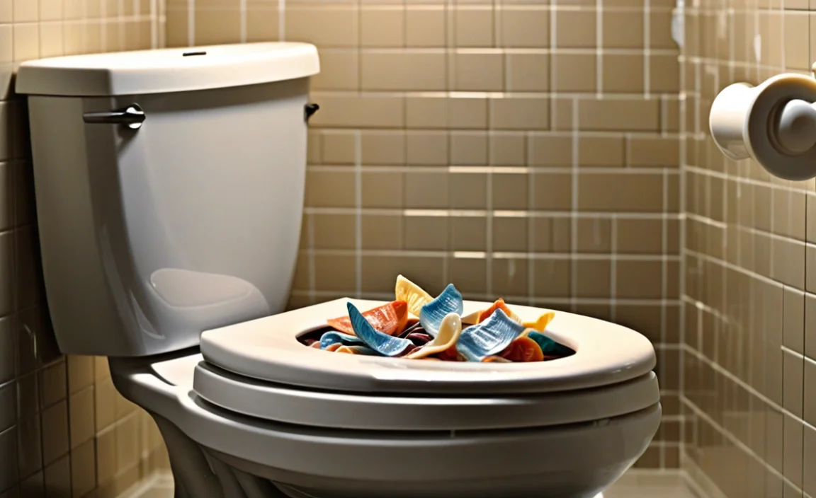 How Many Condoms Does It Take To Clog A Toilet?