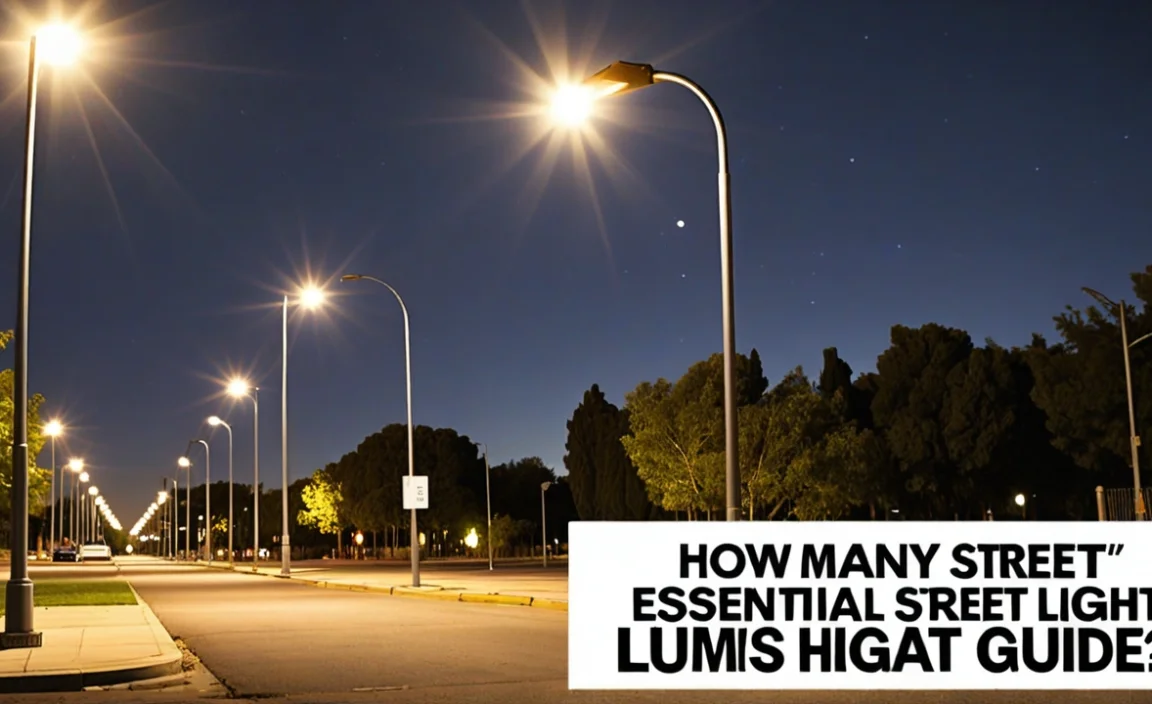 How Many Lumens Is A Street Light? Essential Guide