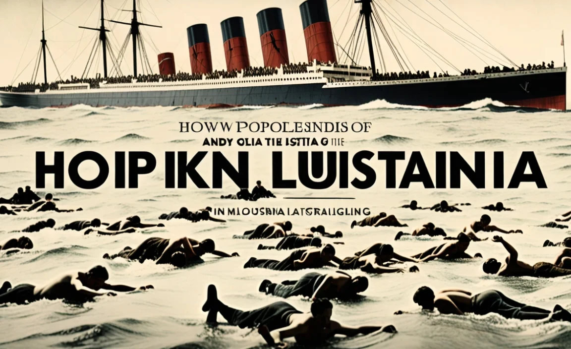 How Many People Died In The Sinking Of The Lusitania?