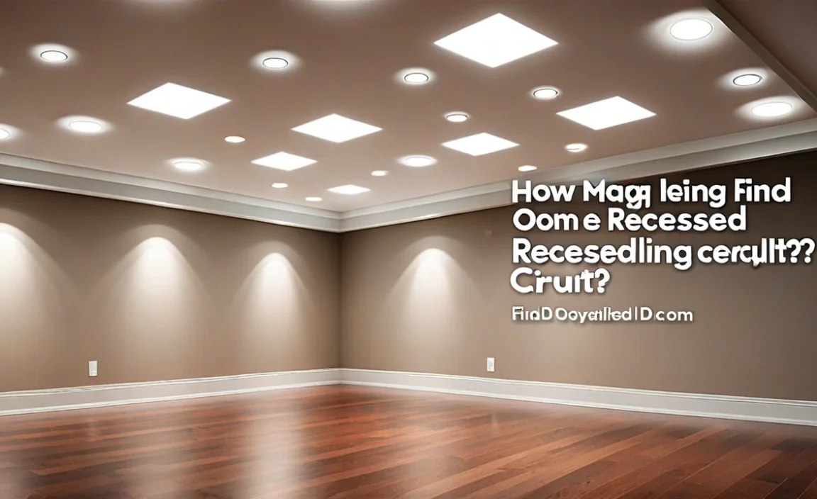 How Many Recessed Lights On One Circuit: Find Out Now!