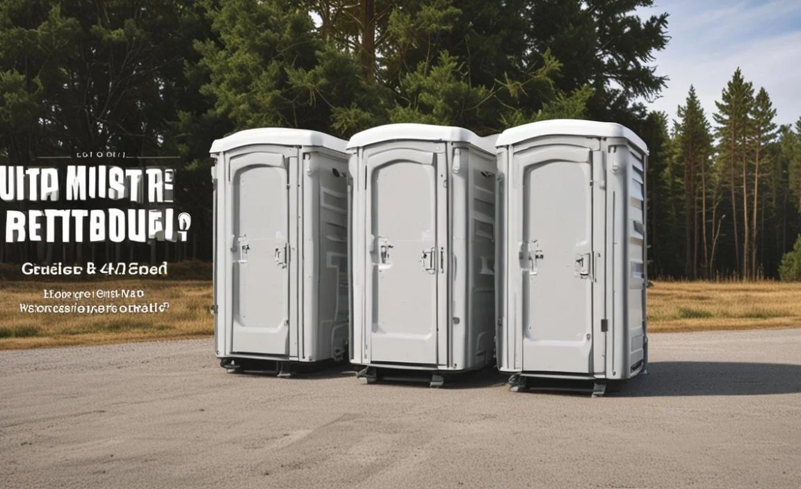 How Much Is A Portable Toilet Rental? Get The Best Rates!