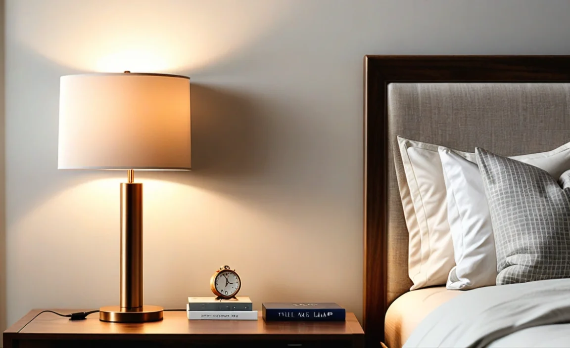 How Tall Should A Bedside Lamp Be? Perfect Height Guide!