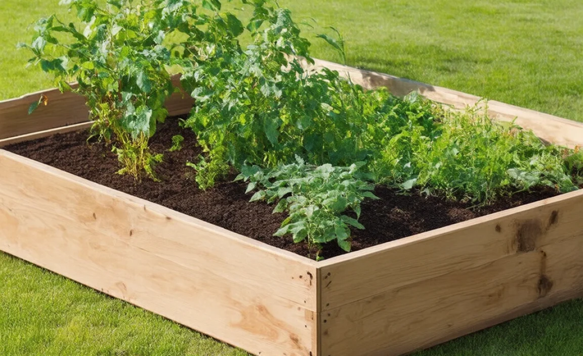 how to build a raised garden bed