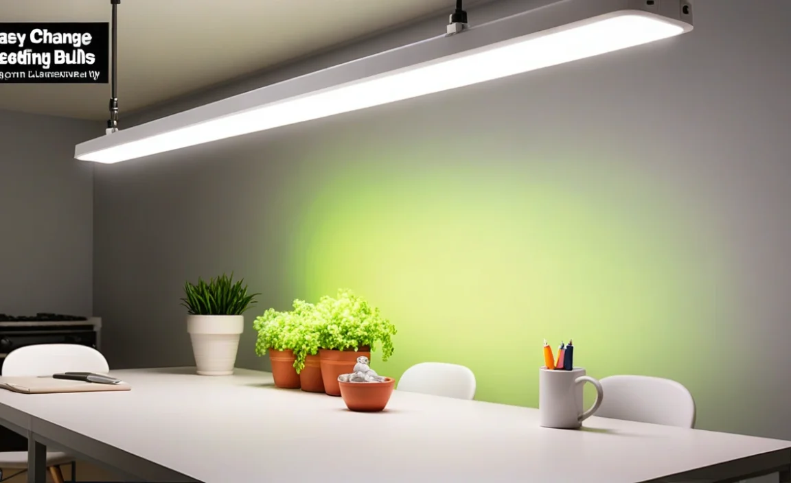 How To Change Fluorescent Bulbs To Led: Easy Steps!