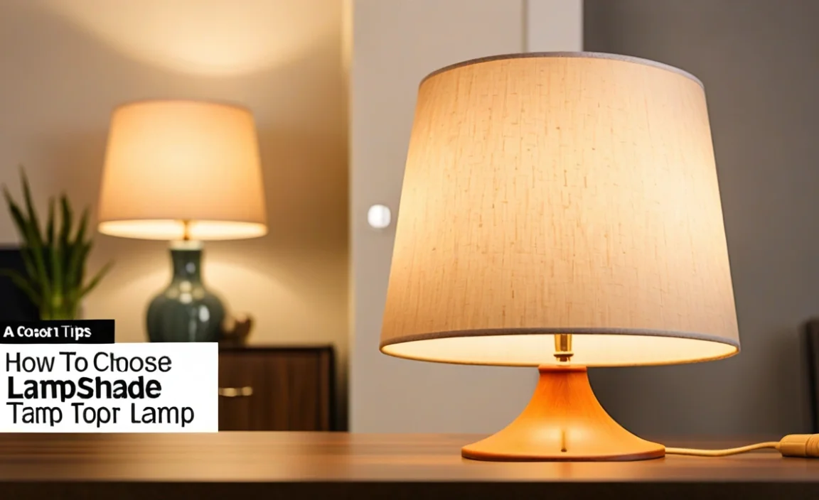 How To Choose A Lampshade For A Lamp: Top Tips Inside!