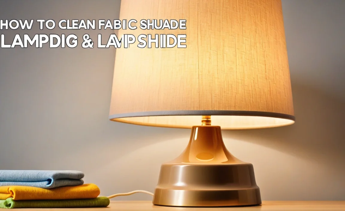 How To Clean A Fabric Lampshade: Easy Step-By-Step Guide