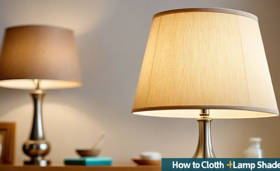 How To Clean Cloth Lamp Shades: Easy Step-By-Step Guide