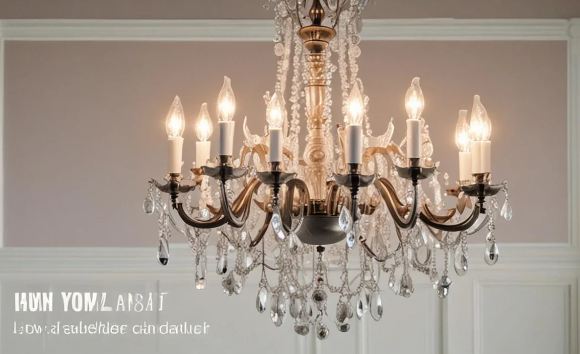 How To Clean Crystal Chandelier Without Taking It Down