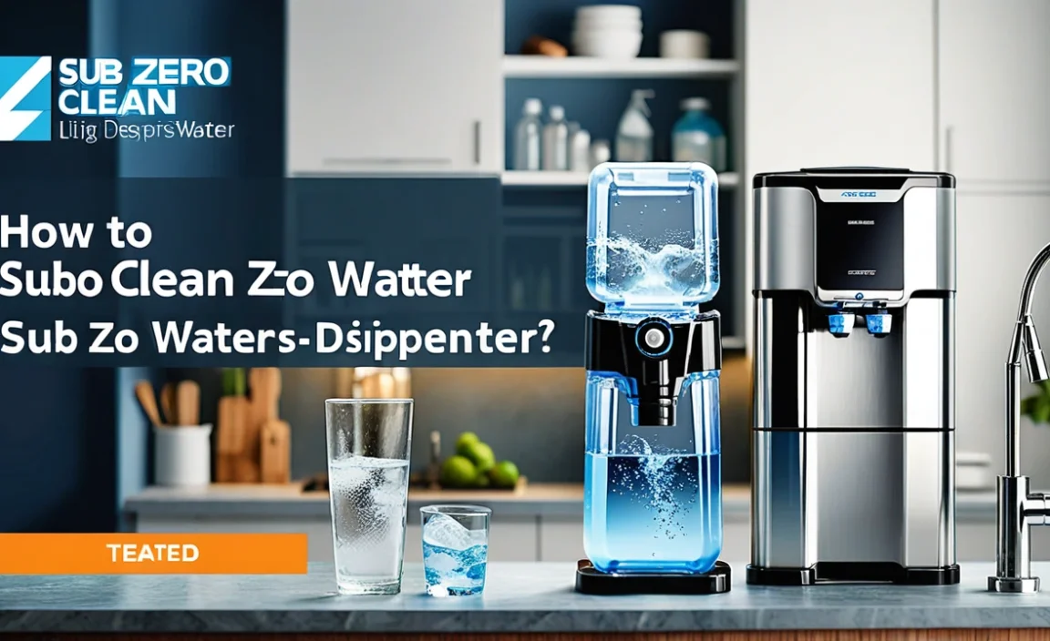 How To Clean Sub Zero Water Dispenser: Easy Guide!