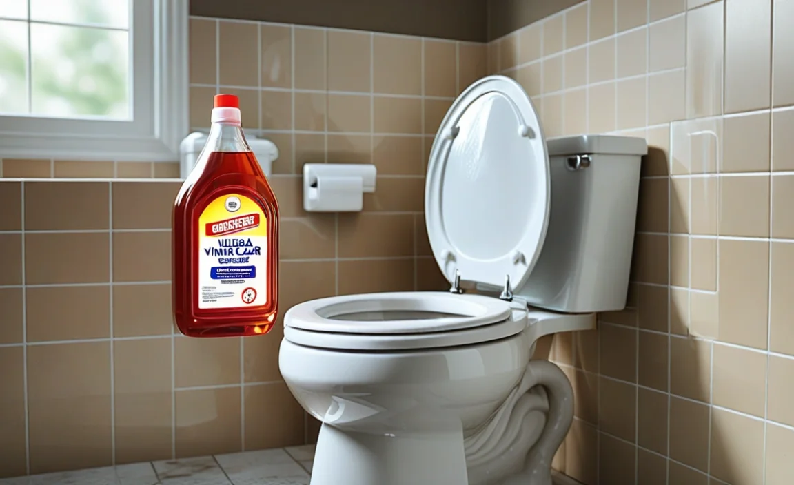 How to Clean Your Toilet with Vinegar