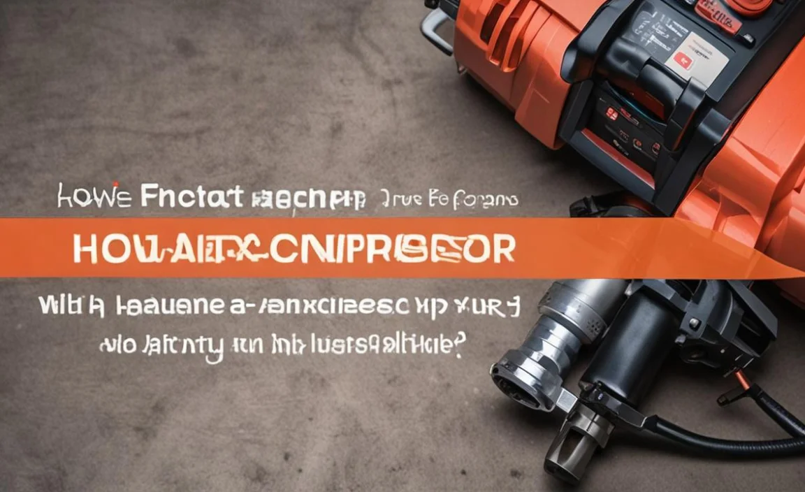 How To Connect Air Tools To An Air Compressor