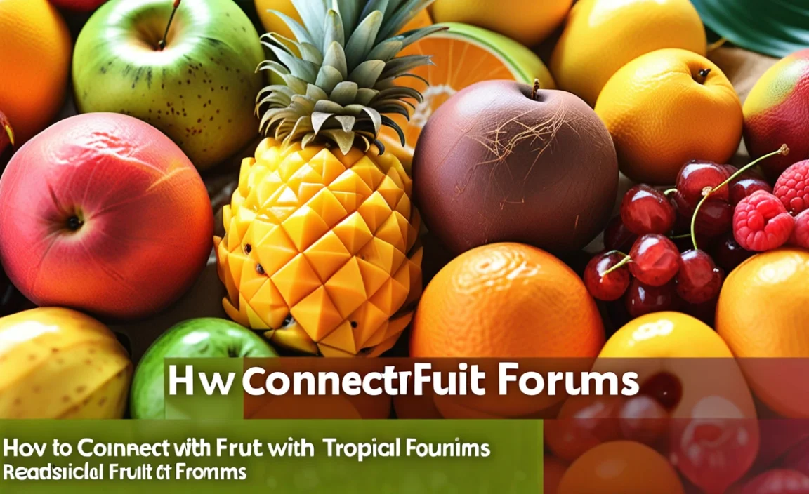 How To Connect With Fruit Enthusiasts On Tropical Fruit Forums