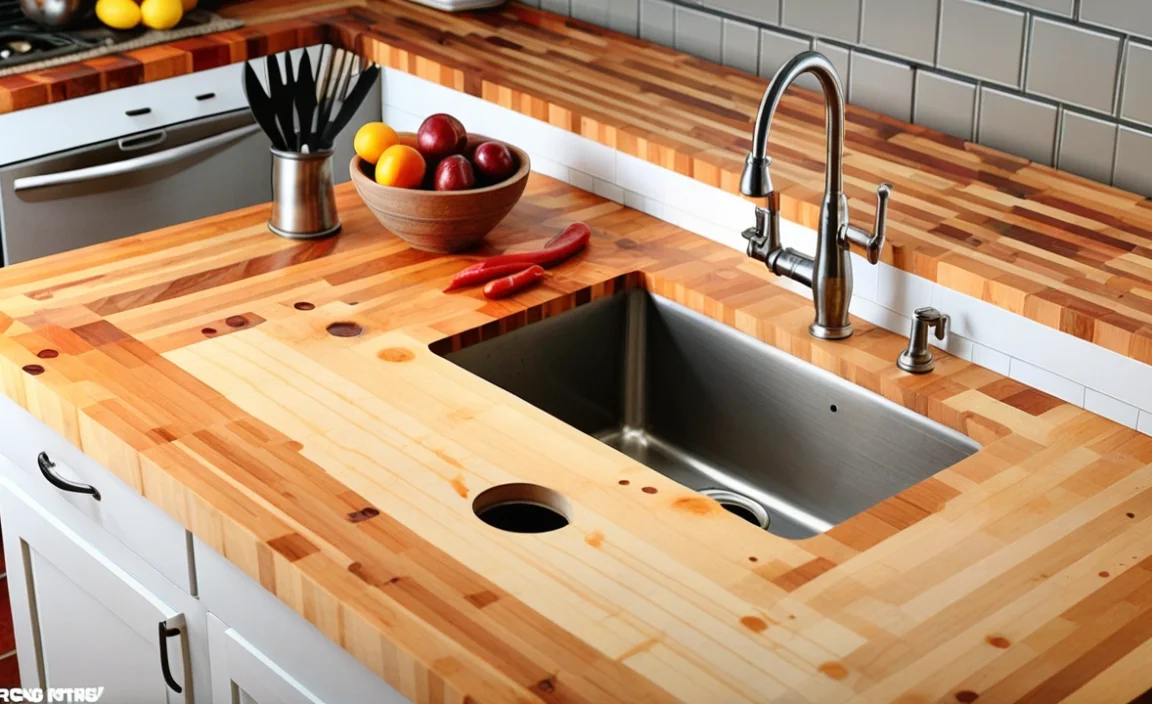 How To Cut A Sink Hole In Butcher Block: Step-By-Step Guide