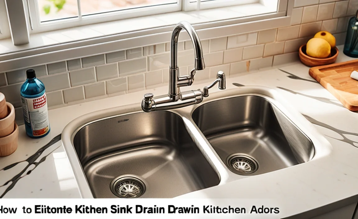 How To Eliminate Kitchen Sink Drain Odors Easily