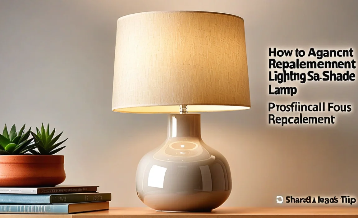 How To Find A Replacement Lamp Shade: Easy Tips & Ideas