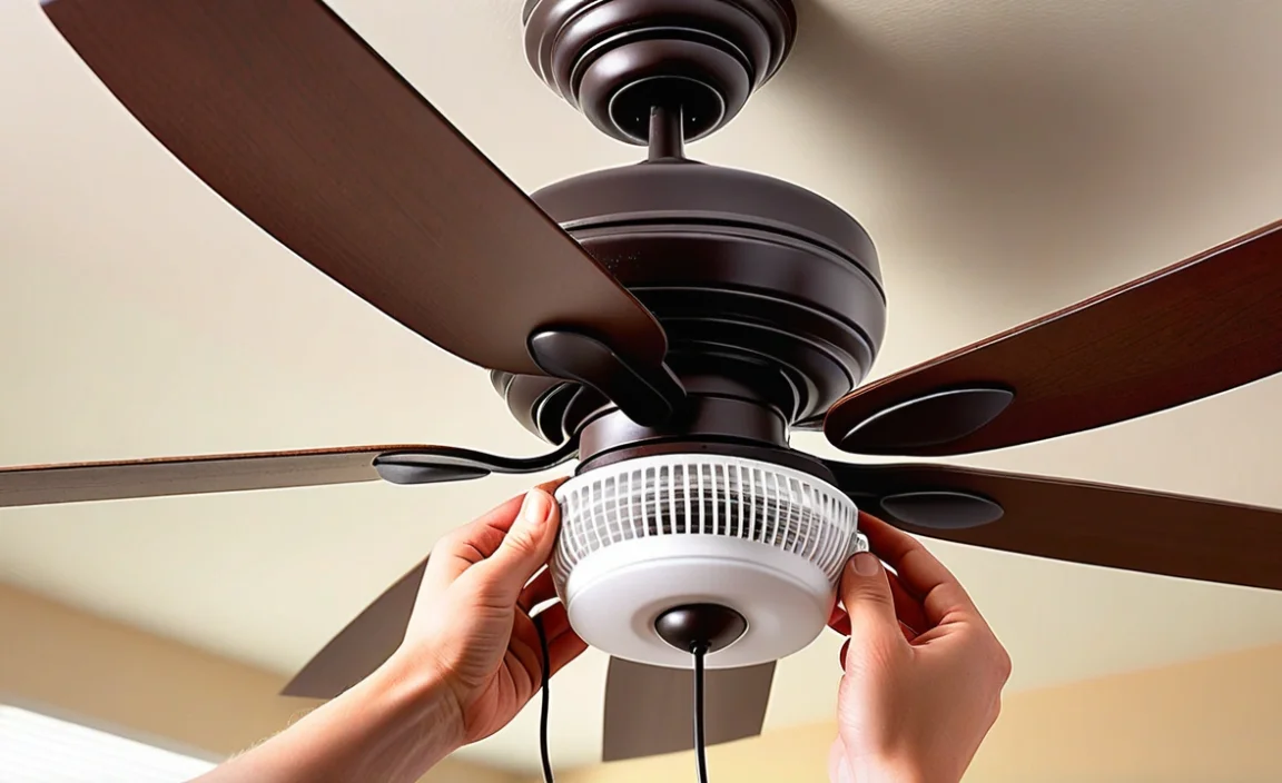 How To Fix Pull Cord On Ceiling Fan Light Easily