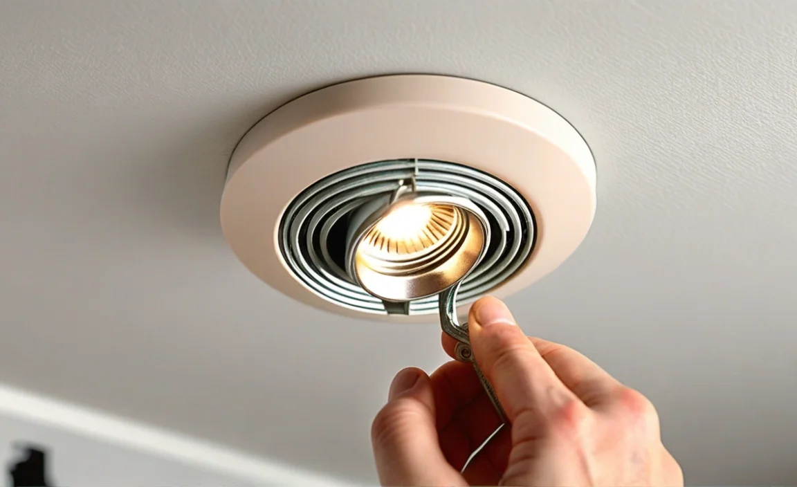 How To Fix Recessed Light Spring Clips In Simple Steps