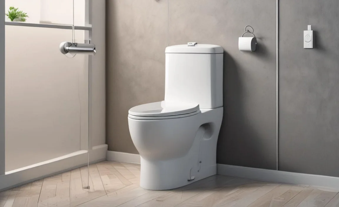 How to Flush an Automatic Toilet with No Button?