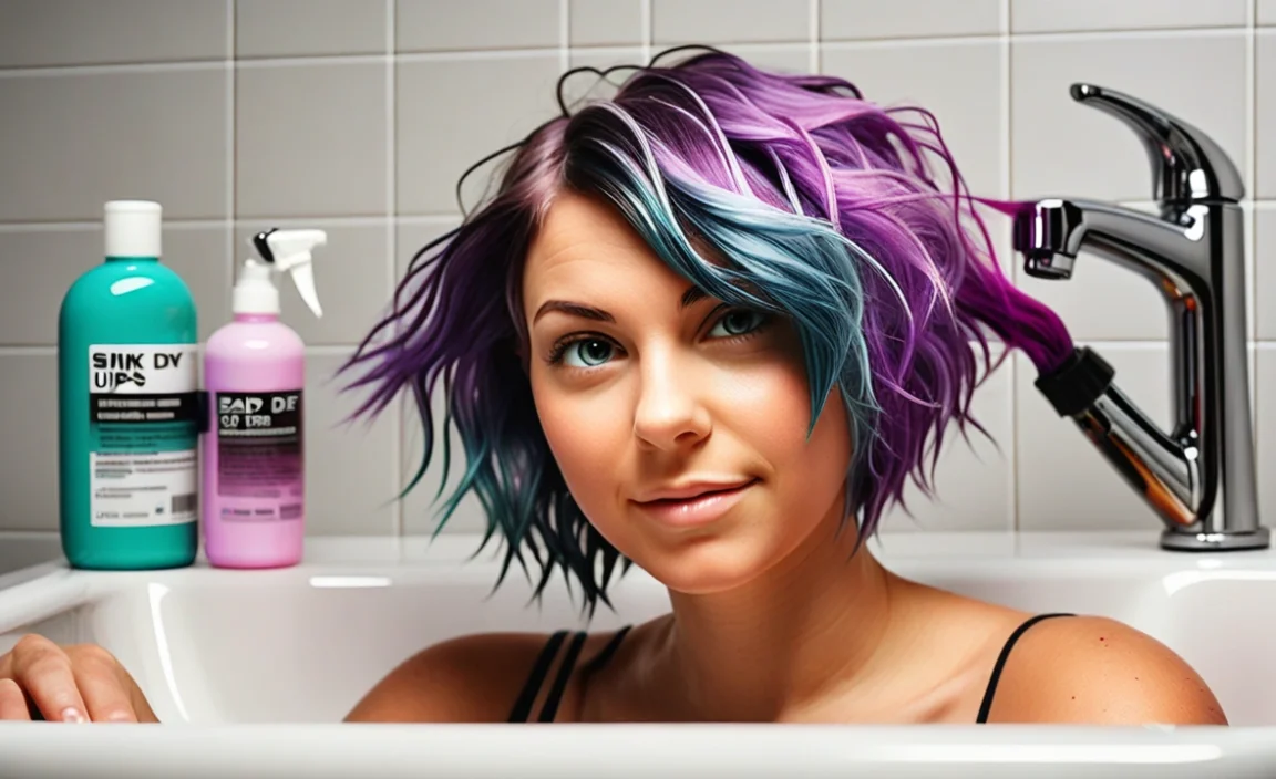 How To Get Hair Dye Off Sink: Easy Cleanup Tips!