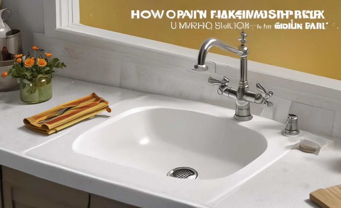 How To Get Paint Out Of Sink: Quick & Easy Solutions