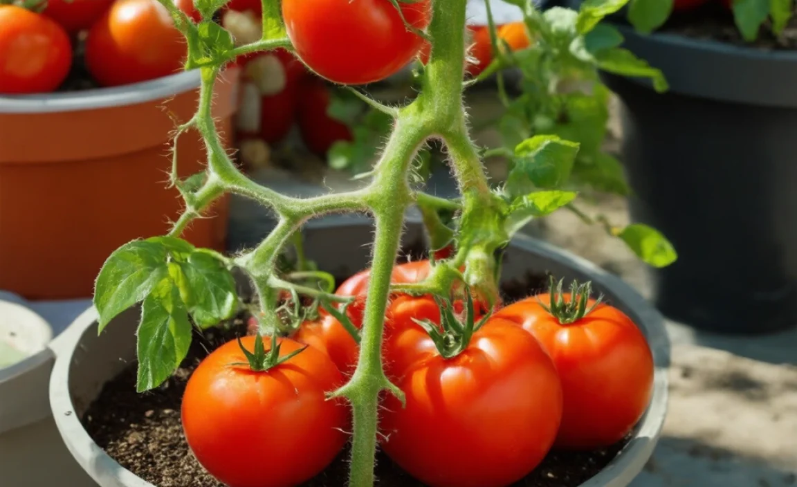 how to grow tomatoes in pots
