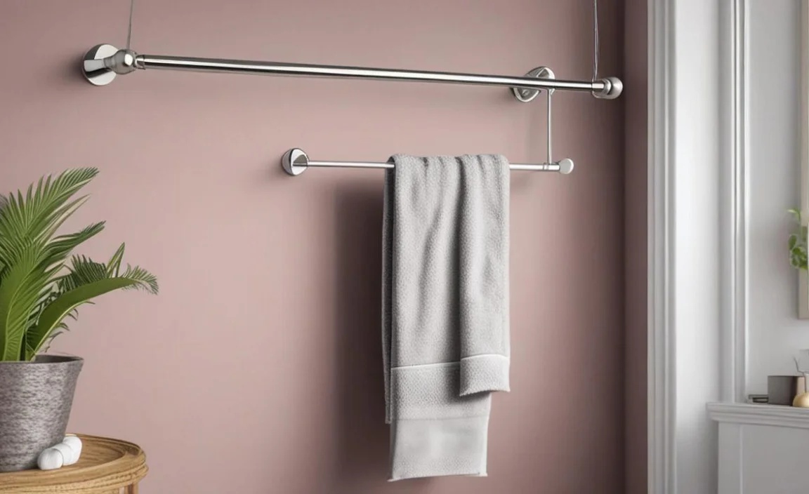 How To Hang A Towel Rack: Easy Step-By-Step Guide