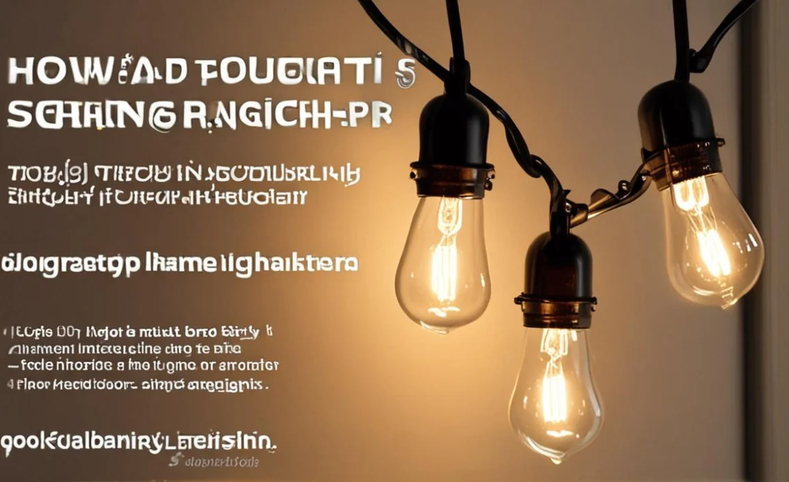 How To Hang Solar String Lights: Simple Steps To Shine