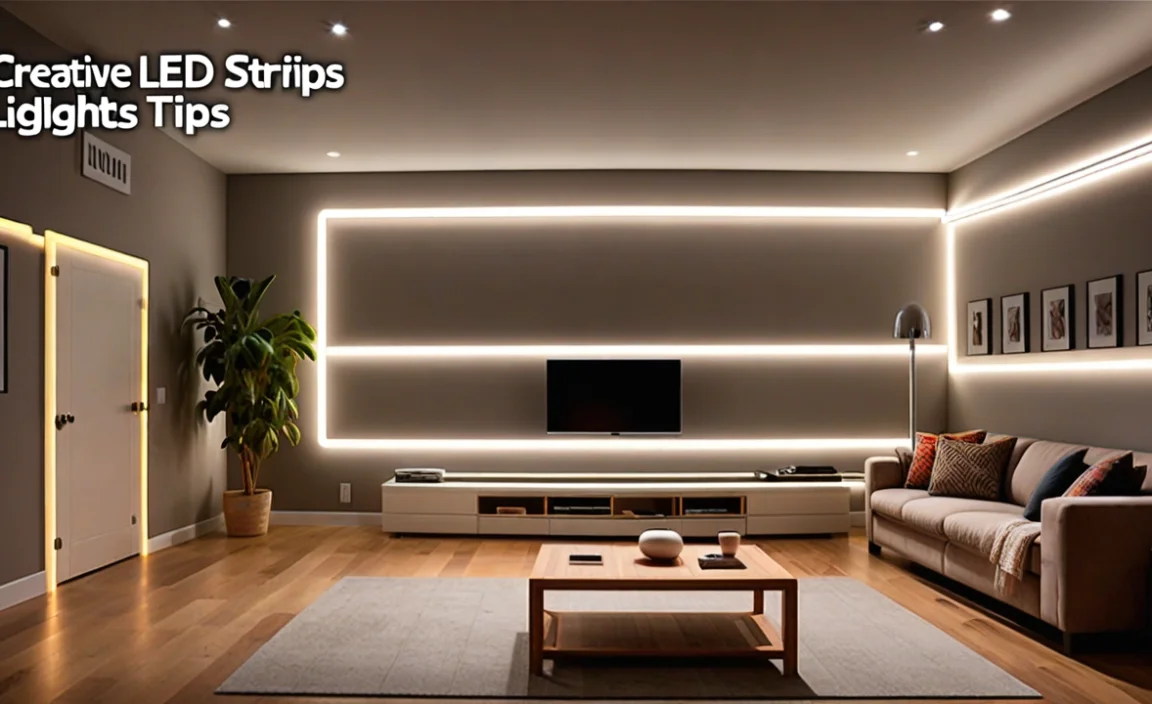 How To Hide Led Strip Lights: Creative Ideas & Tips