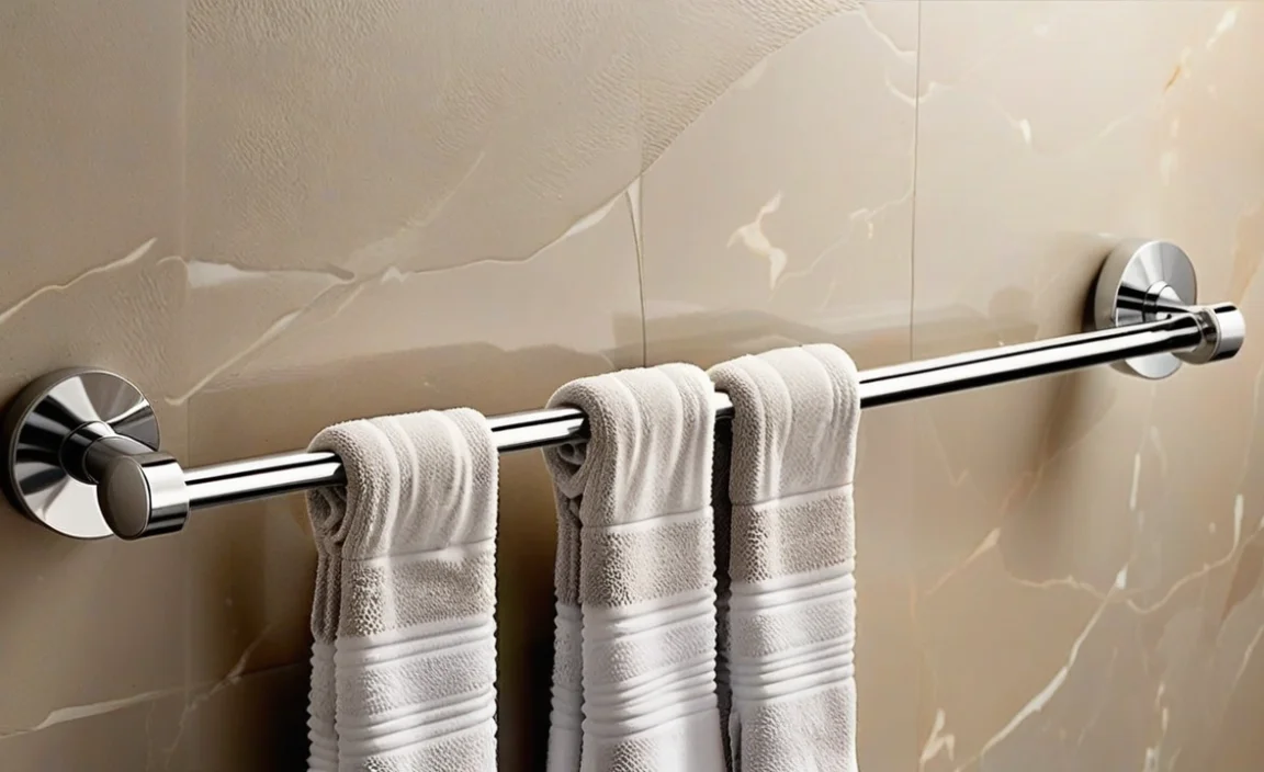 How To Install A Bathroom Towel Bar: Easy Step-By-Step Guide