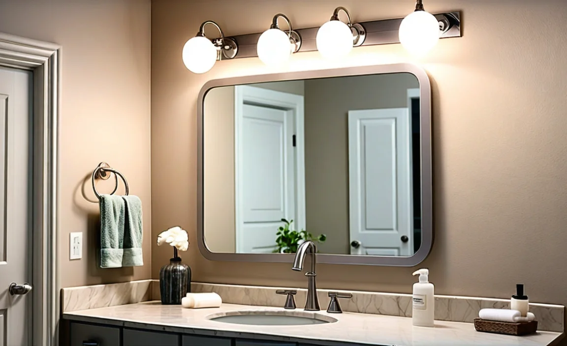 How To Install A Bathroom Vanity Light: Step-By-Step Guide