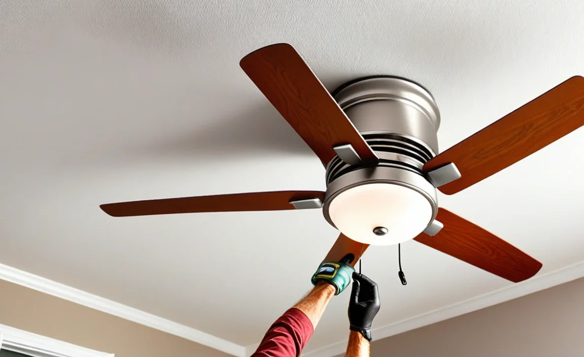 How To Install A Flush Mount Ceiling Fan: Step-By-Step Guide