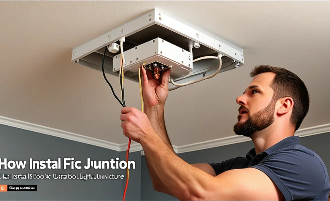 How To Install A Light Fixture Junction Box: Step-By-Step