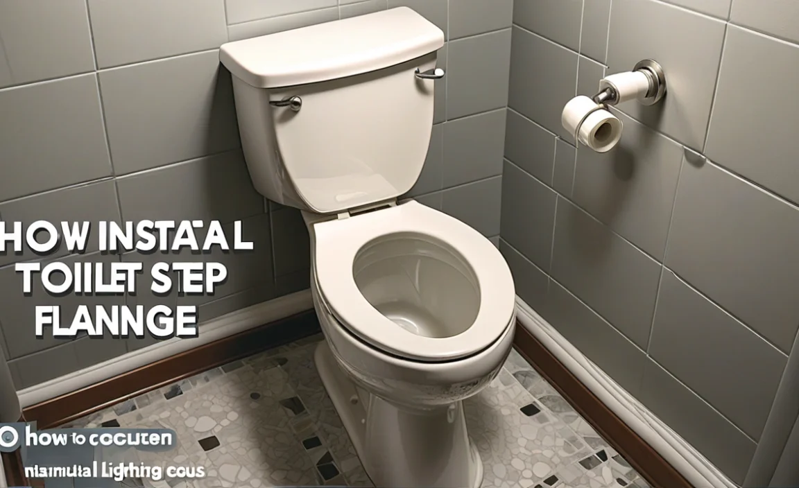 How To Install A Toilet Flange: Step-By-Step Guide