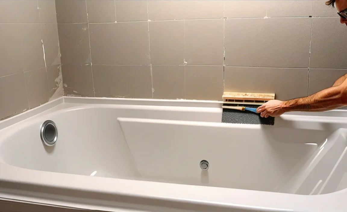 How To Install Backer Board Around A Bathtub: Step-By-Step