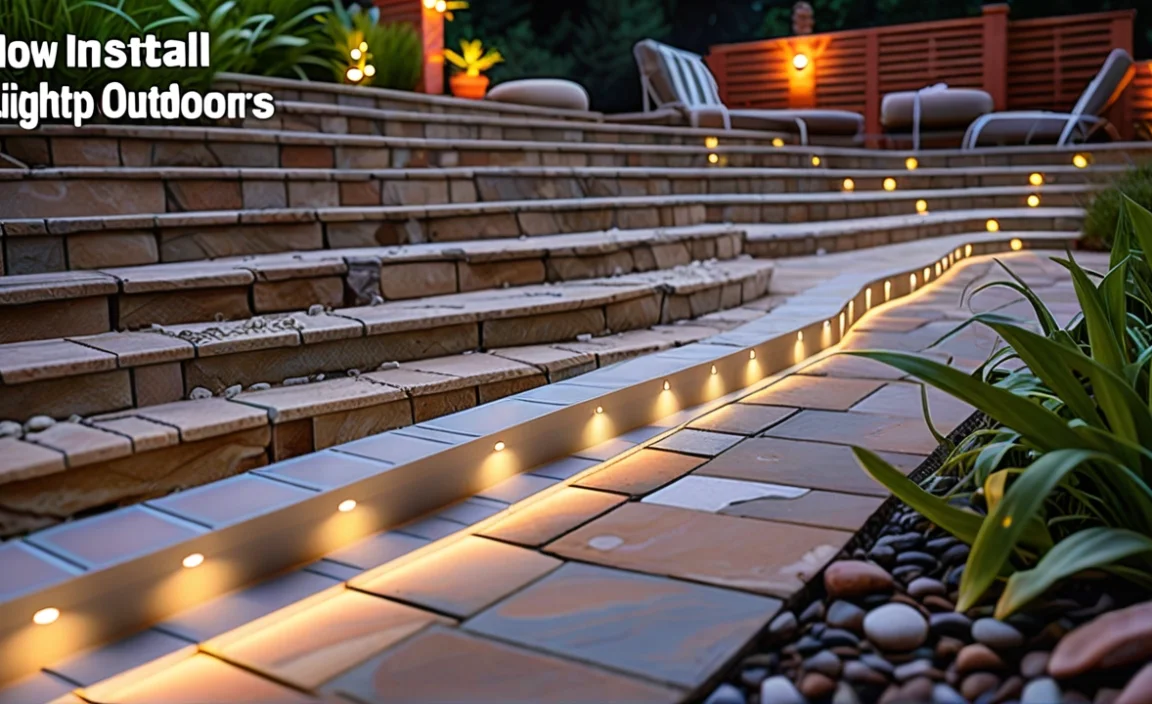 How To Install Led Strip Lights Outdoors: Step-By-Step Guide