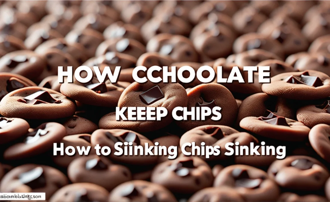 How To Keep Chocolate Chips From Sinking: 5 Easy Tips