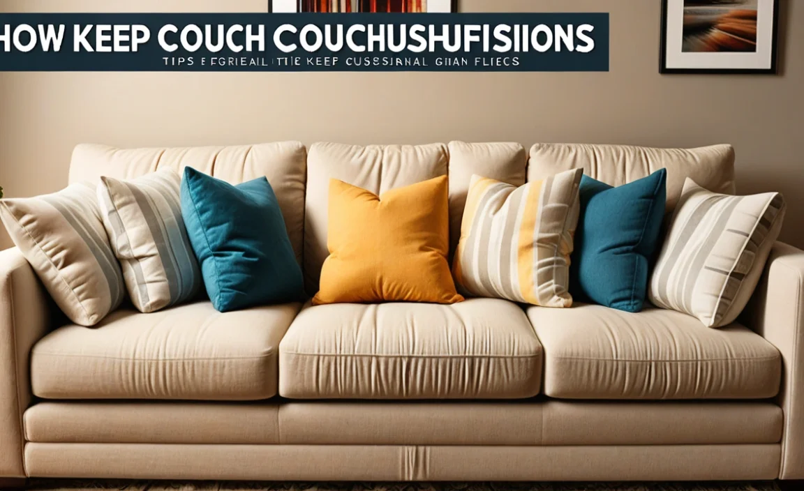 How To Keep Couch Cushions From Sinking: Tips Revealed!