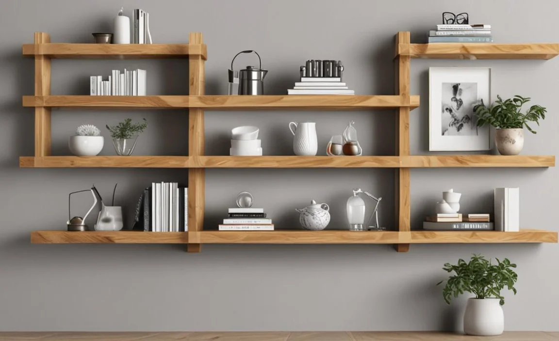 How to Level Floating Shelves